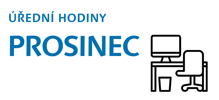 Úřední hodiny kanceláře POP v PROSINCI